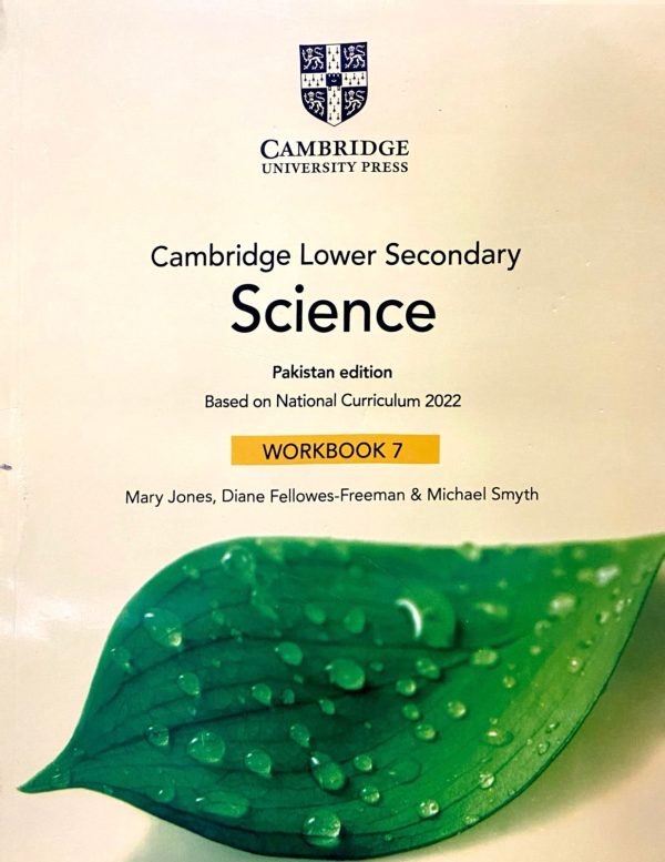 CAMBRIDGE LOWER SECONDARY SCIENCE WORKBOOK 7 PAKISTAN EDITION