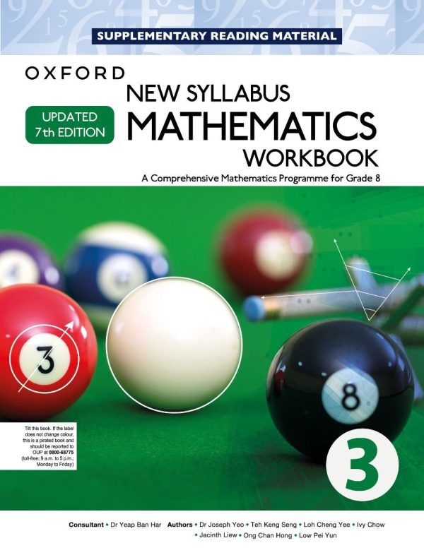 NEW SYLLABUS MATHEMATICS WORKBOOK 3 UPDATED 7TH EDITION