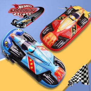 CAR SHAPE 3D SCHOOL POUCH FOR KIDS