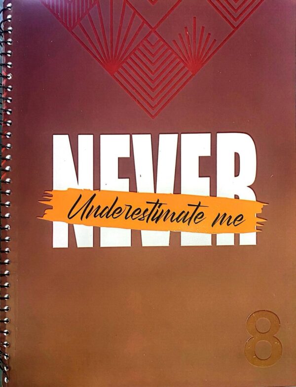 SPIRAL NOTE BOOK 8 SUBJECT